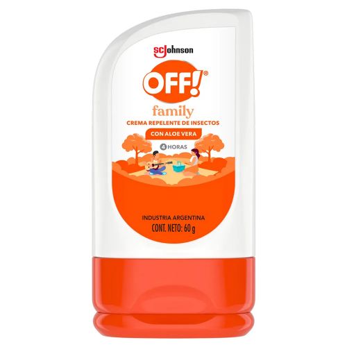 Off! Family Repelente En Crema X 60 Gramos
