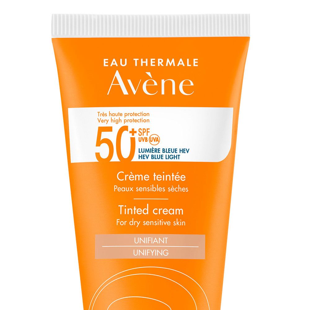 Avene Protector Solar Spf50 Crema Con Color