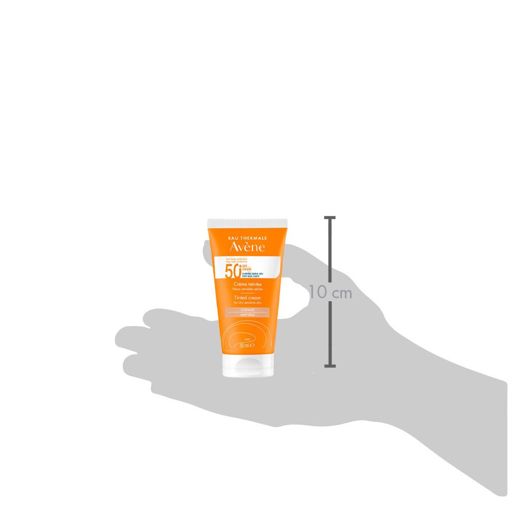Avene Protector Solar Spf50 Crema Con Color