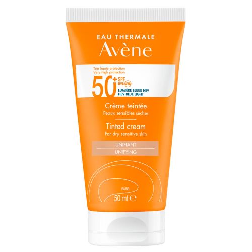 Avene Protector Solar Spf50 Crema Con Color