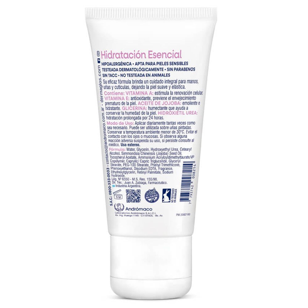 Dermaglós Corporal Crema Manos X 50 Gramos