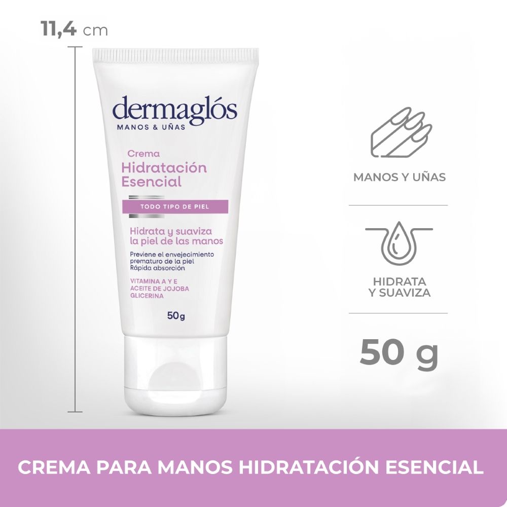 Dermaglós Corporal Crema Manos X 50 Gramos