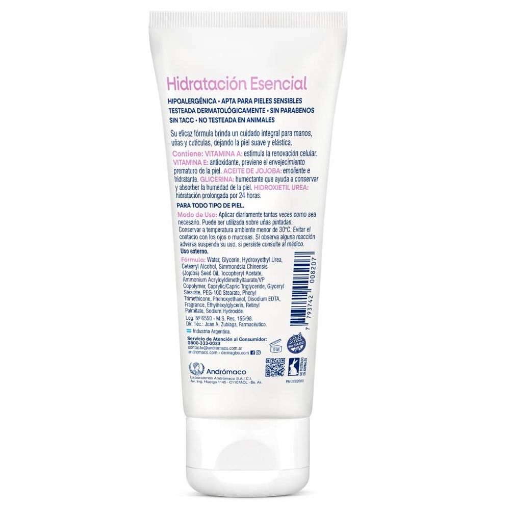 Dermaglós Corporal Crema Manos X 100 Gramos