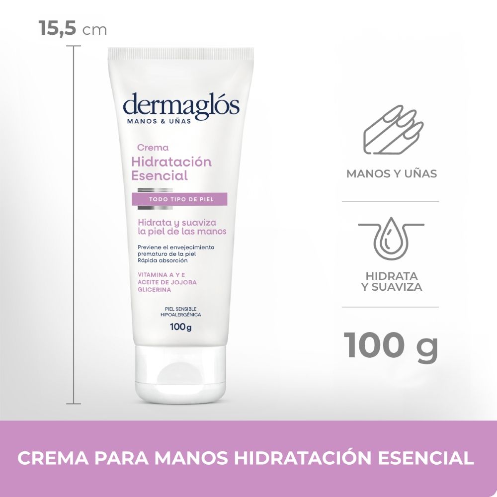 Dermaglós Corporal Crema Manos X 100 Gramos