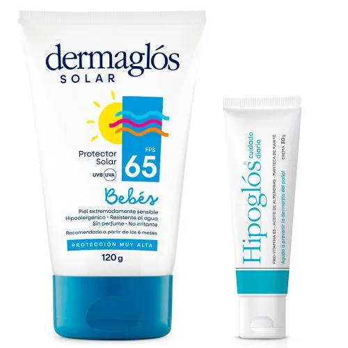 Hipoglós Combo Protección Completa Bebes + Dermaglós Solar