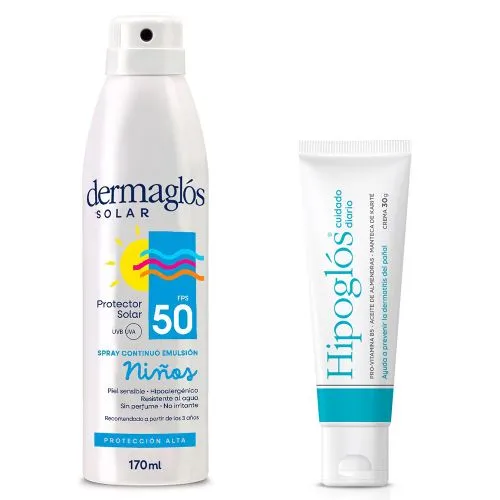 Hipoglós Combo Protección Completa Niños + Dermaglós Solar