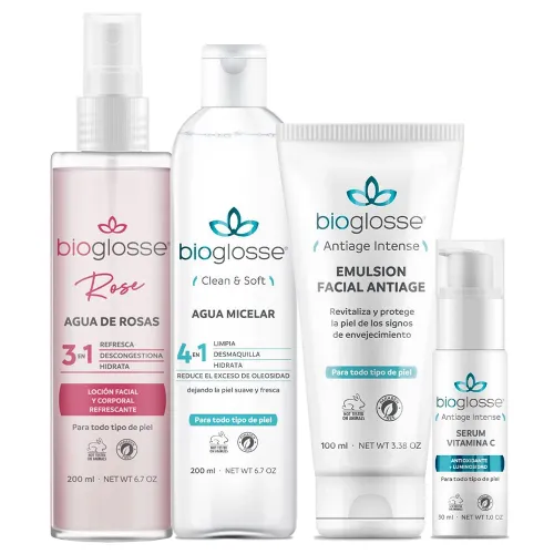 Bioglosse Rutina Cuidado Facial Antioxidante