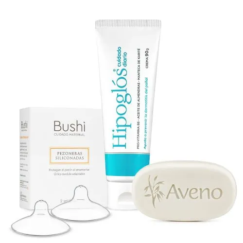 Combo Bushi Pezoneras + Hipoglós Crema + Aveno Jabón