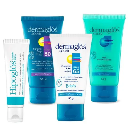 Combo Hipoglós 30 Gramos + Mini Protectores Y Post Solar