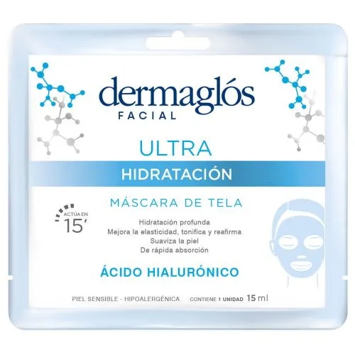 Dermaglós Ultra Hidratación Máscara De Tela
