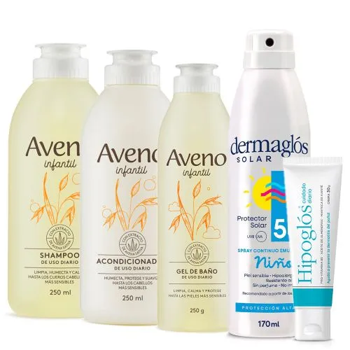 Hipoglós Combo Completo Cuidado Y Protección Infantil Spray