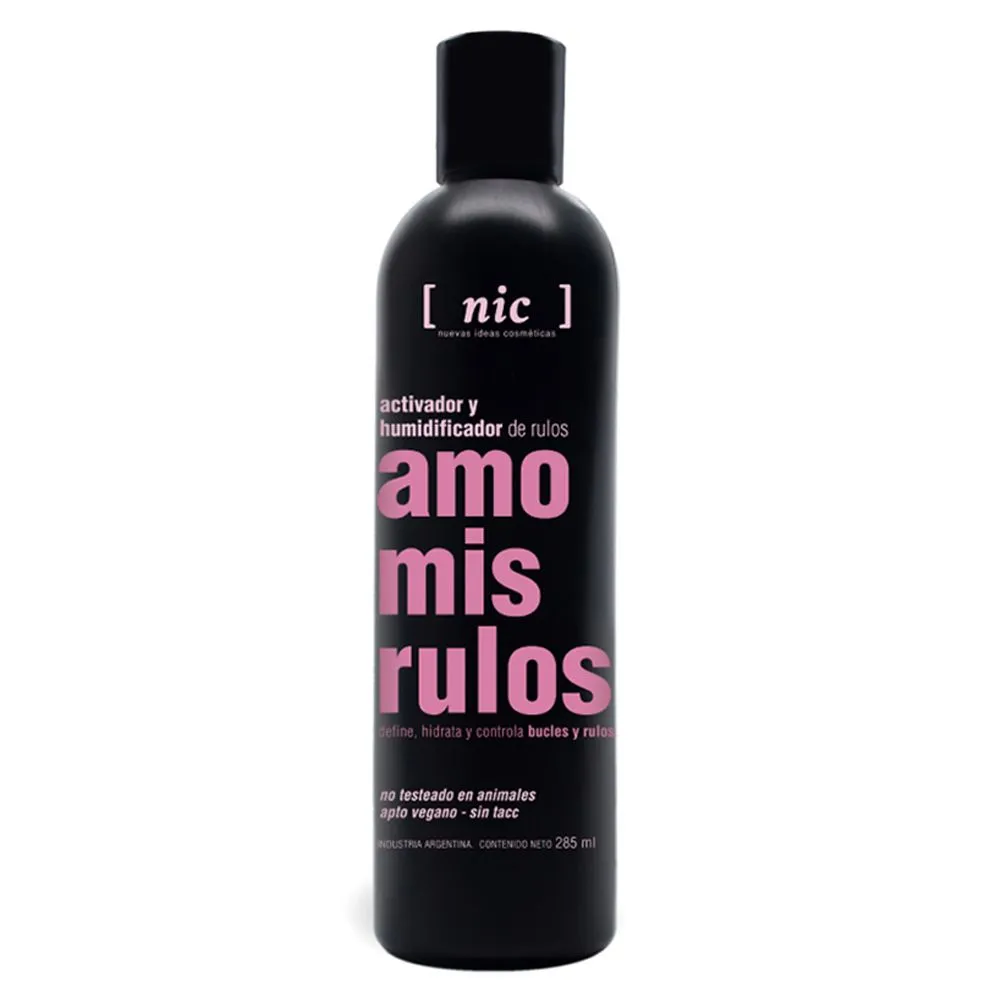 Nic Amo Mis Rulos Crema Tratamiento Humidificador De Rulos