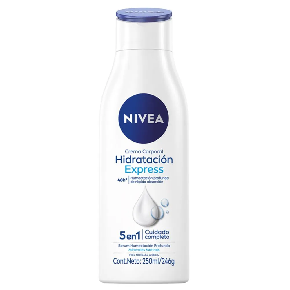 Nivea Hidratación Express Crema Corporal Piel Normal A Seca