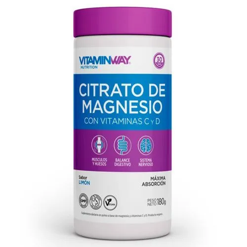 Vitamin Way Citrato De Magnesio En Polvo
