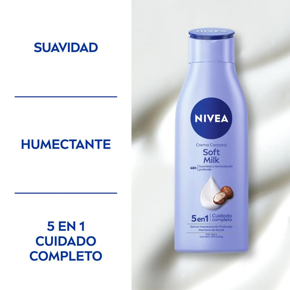[ELIMINADO] Nivea Soft Milk 5 En 1 Crema Corporal Piel Seca