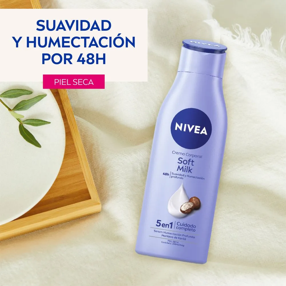[ELIMINADO] Nivea Soft Milk 5 En 1 Crema Corporal Piel Seca