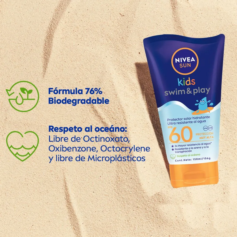 Nivea Swim & Play Kids Protector Solar Fps 60