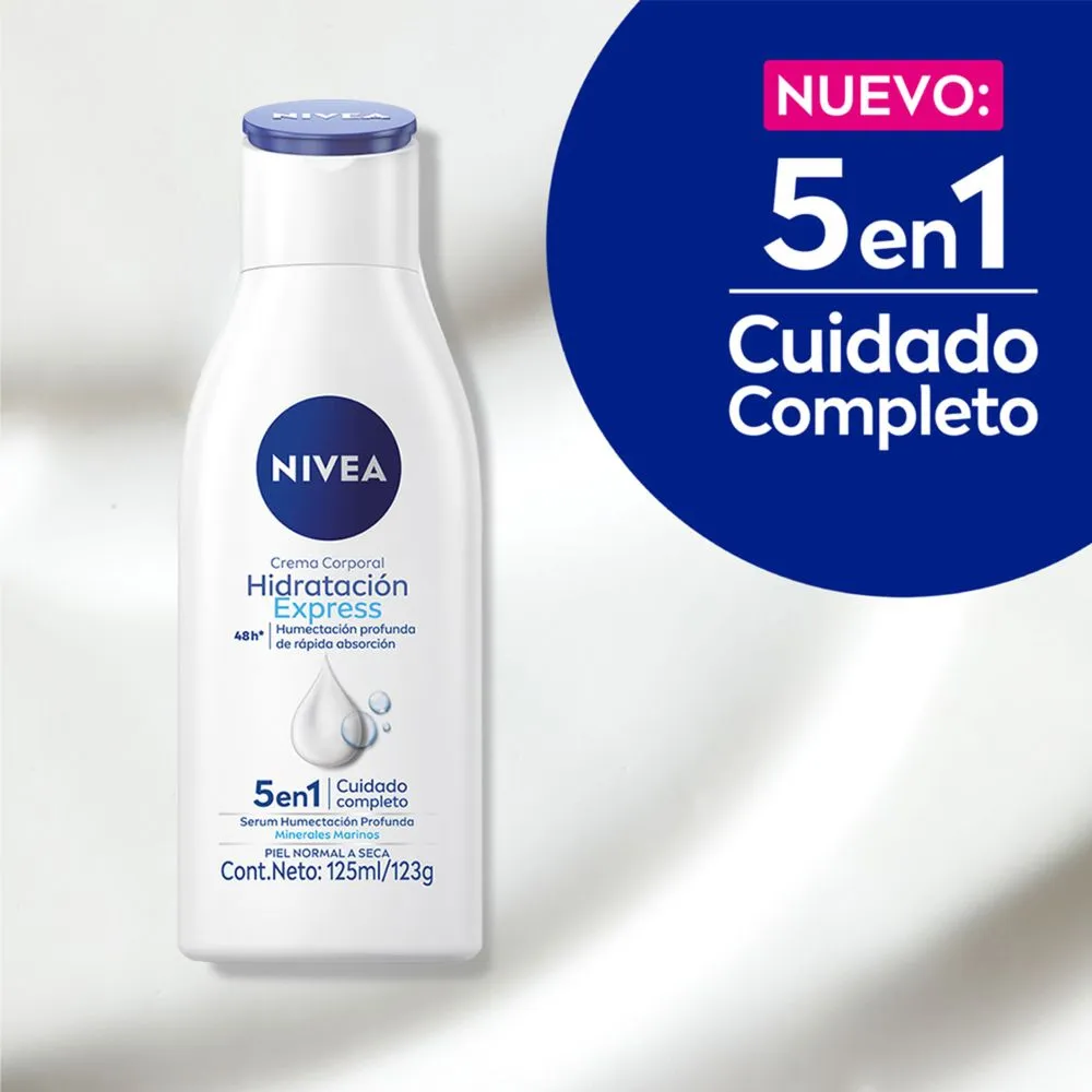 Nivea Hidratación Express Crema Corporal Piel Normal A Seca