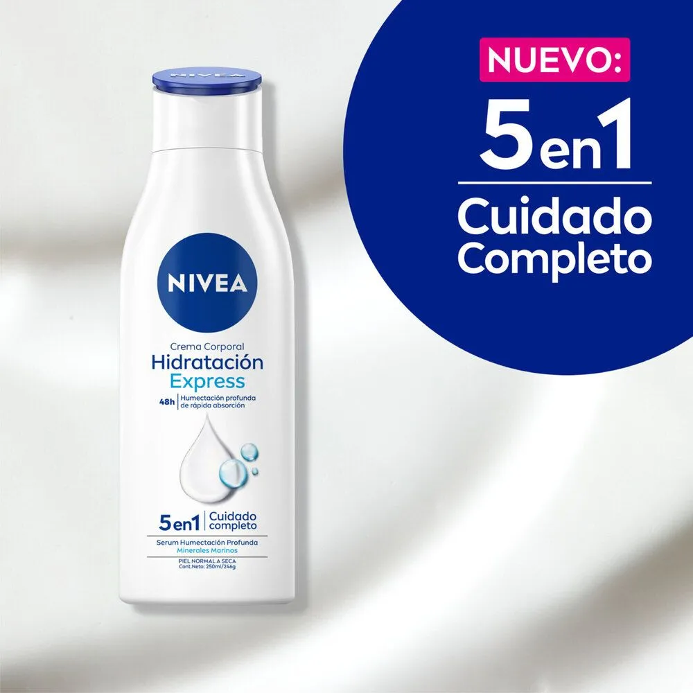 Nivea Hidratación Express Crema Corporal Piel Normal A Seca