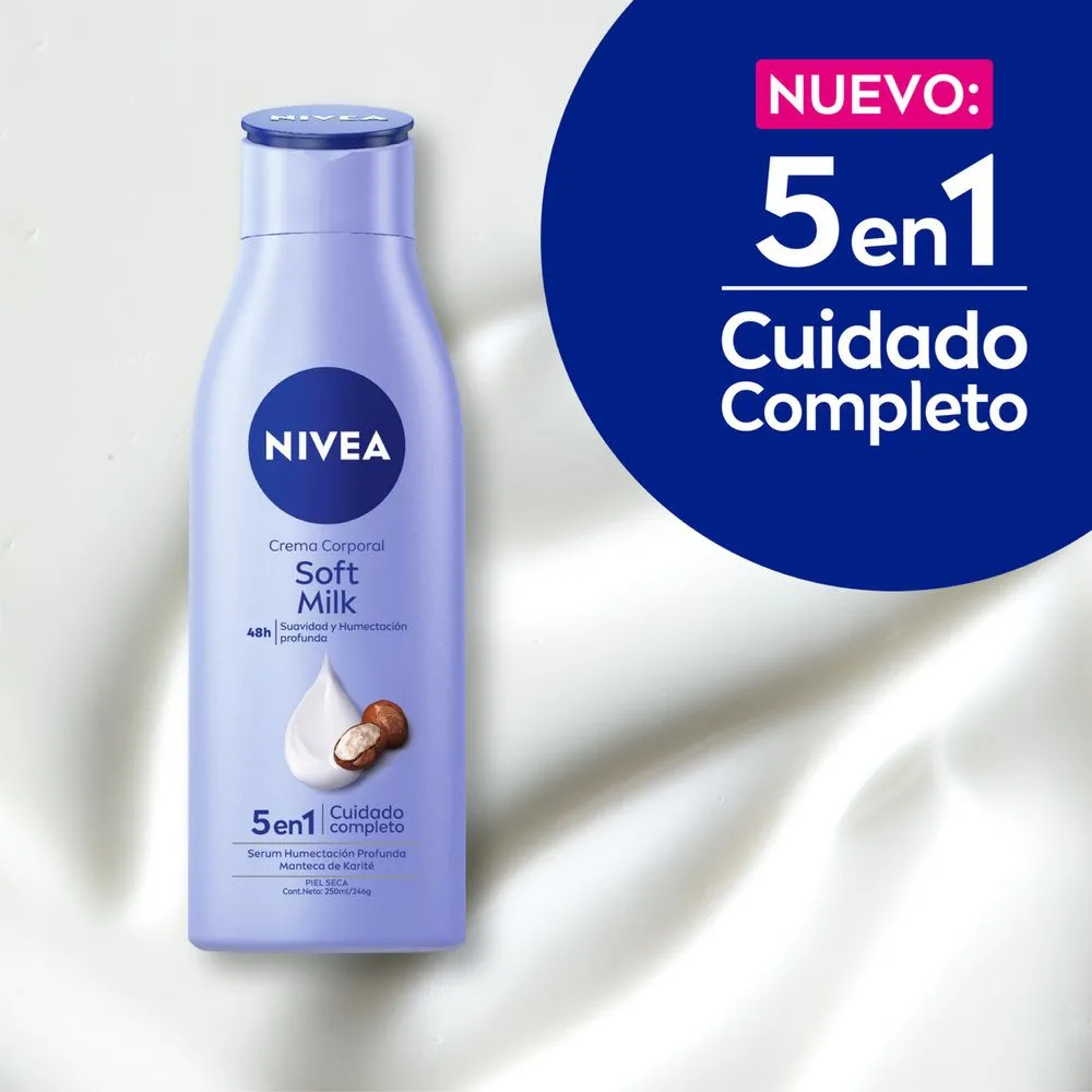 [ELIMINADO] Nivea Soft Milk 5 En 1 Crema Corporal Piel Seca