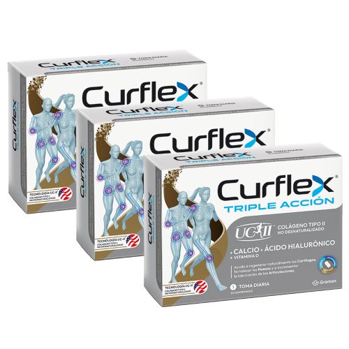Pack 3 Curflex Colágeno Triple Acción