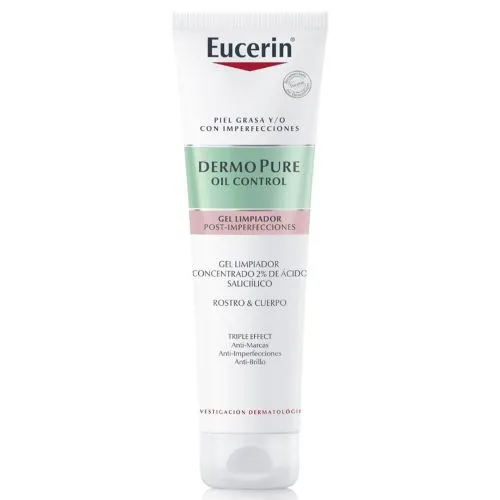 Eucerin Dermopure Gel Limpiador Concentrado Triple Effect