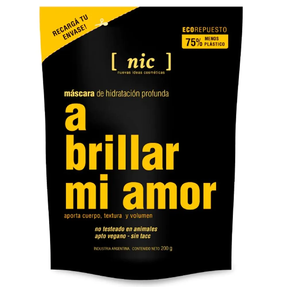 [ARCHIVADO] Nic A Brillar Mi Amor Máscara Hidratante Refill
