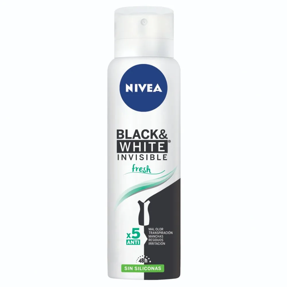 [ARCHIVADO] Nivea Black & White Fresh Desodorante Femenino Sin Siliconas