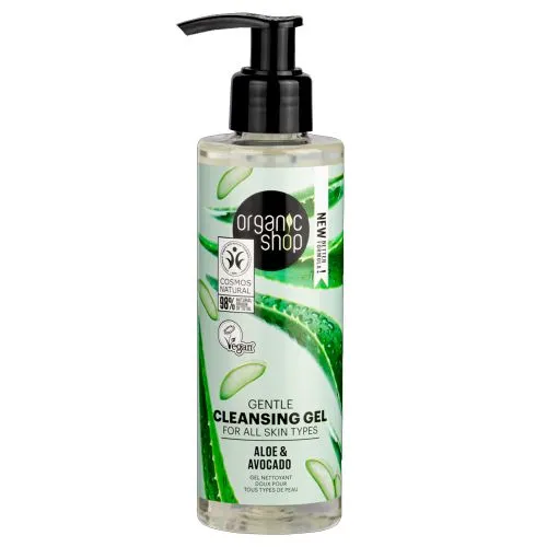 Organic Shop Gel De Limpieza Orgánico Palta Y Aloe Vera