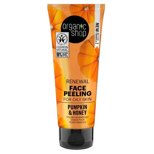 Organic Shop Máscara Facial Exfoliante De Zapallo Y Miel