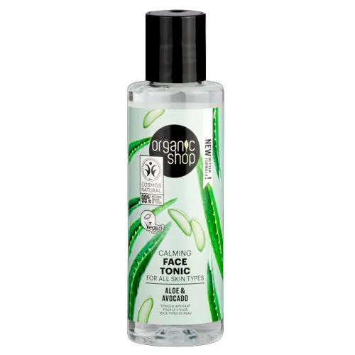 Organic Shop Tónico Facial Calmante De Palta Y Aloe Vera