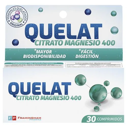 Quelat Citrato De Magnesio 400