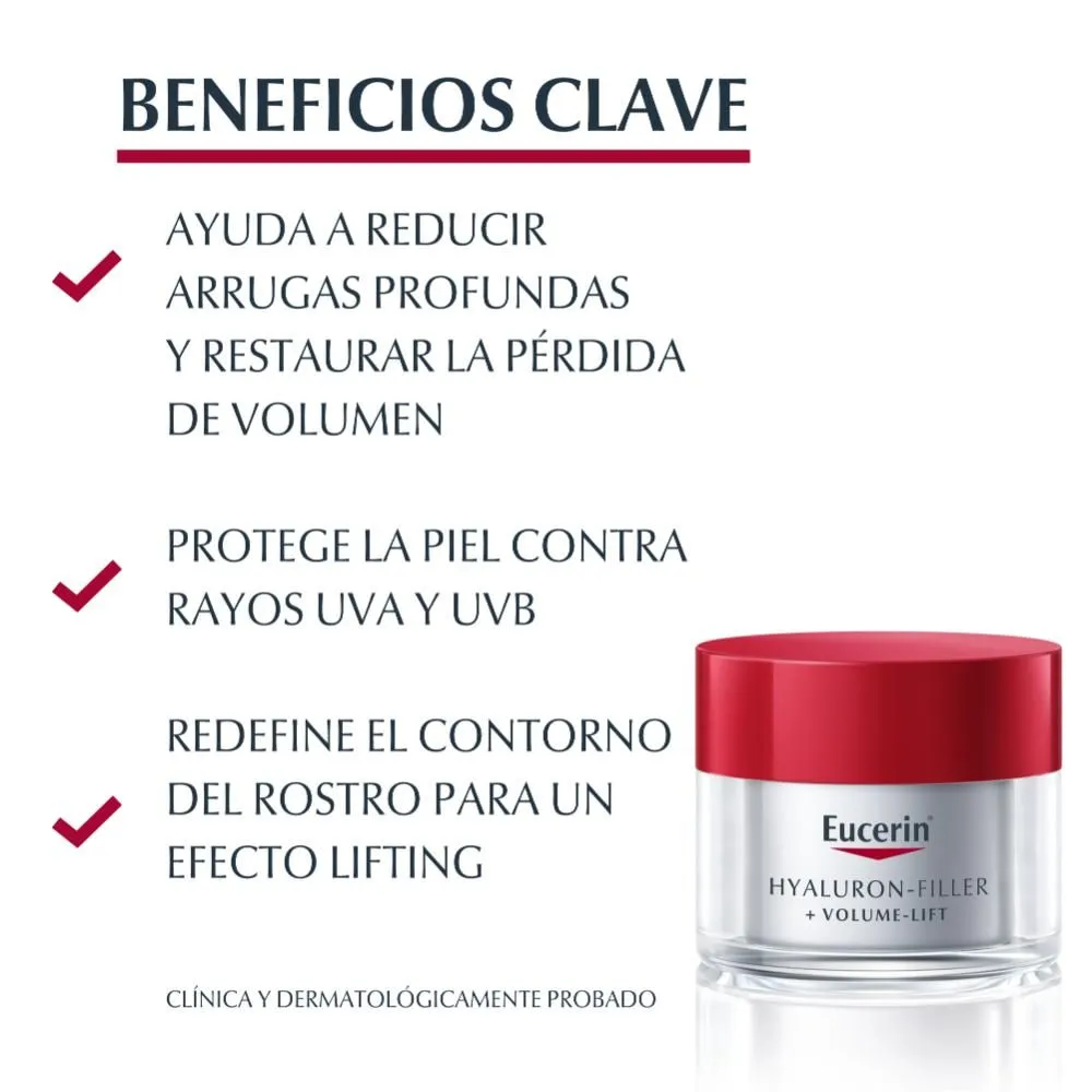 Eucerin Hyaluron Filler Volume Lift Dí­a Piel Seca
