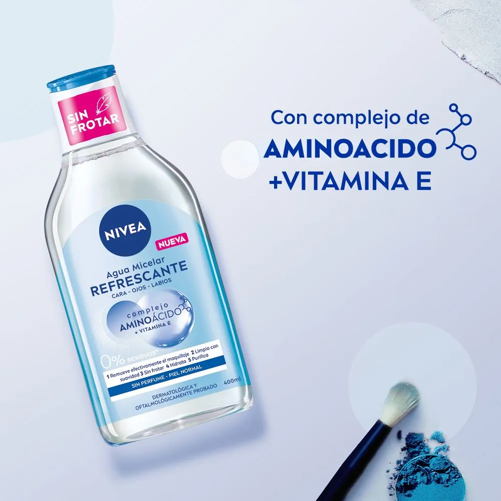 Nivea Agua Micelar 5 En 1 Refrescante X 400ml