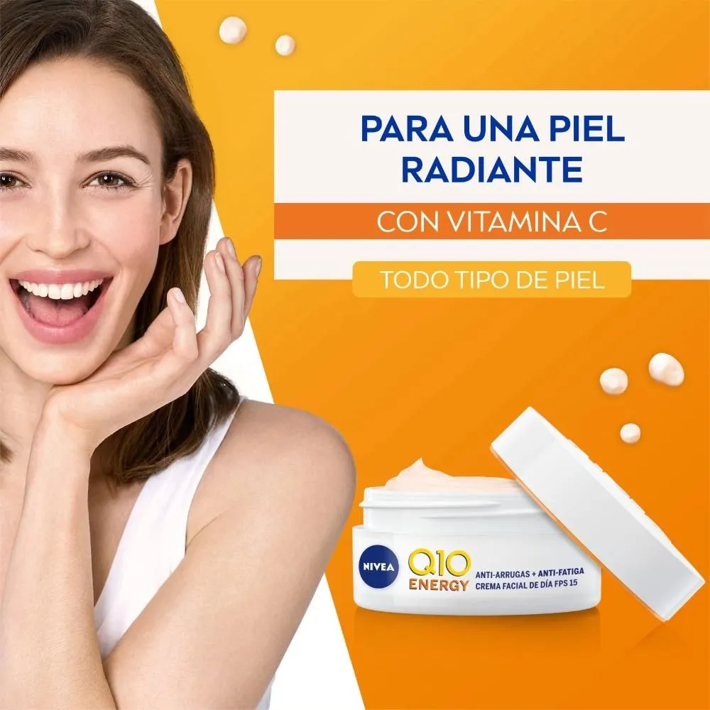 [ARCHIVADO] Nivea Q10 Energy Crema Facial Dí­a Fps15 Antiarrugas