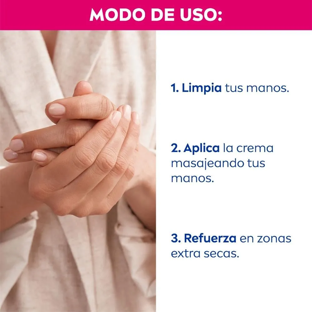 Nivea Q10 Crema De Manos 3 En 1 Antiarrugas