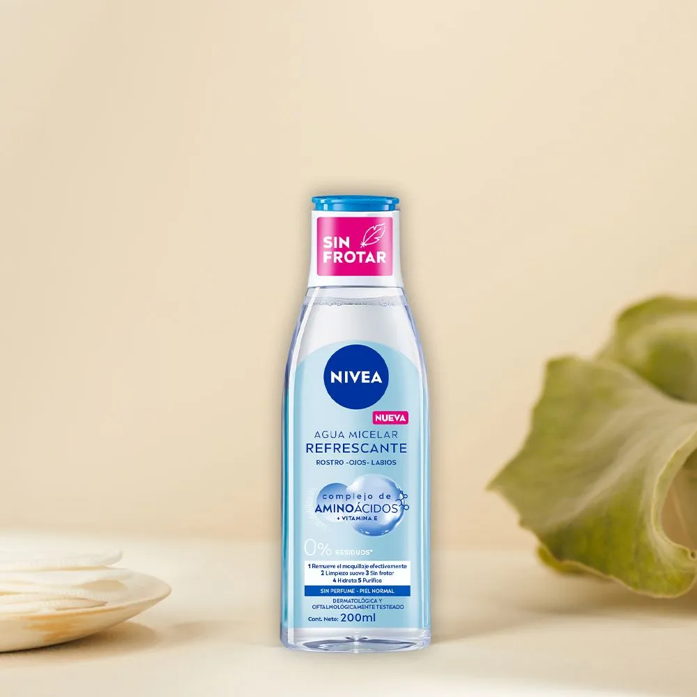 Nivea Agua Micelar 5 En 1 Refrescante X 200ml