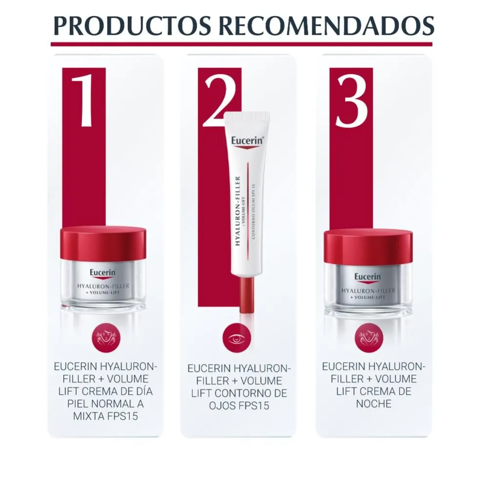 Eucerin Hyaluron Filler Volume Lift Dí­a Piel Seca