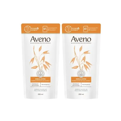 Pack 2 Aveno Emulsión Refill 250ml