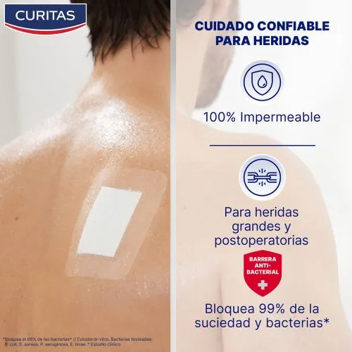 Curitas Aqua Protect Xxl Apósitos Adhesivos