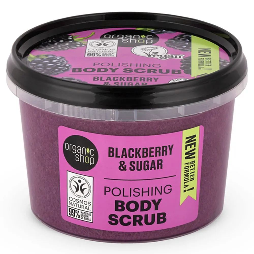[ARCHIVADO] Organic Shop Body Scrub Polishing Blackberry