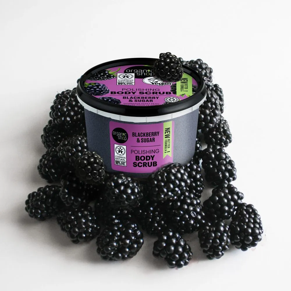 [ARCHIVADO] Organic Shop Body Scrub Polishing Blackberry