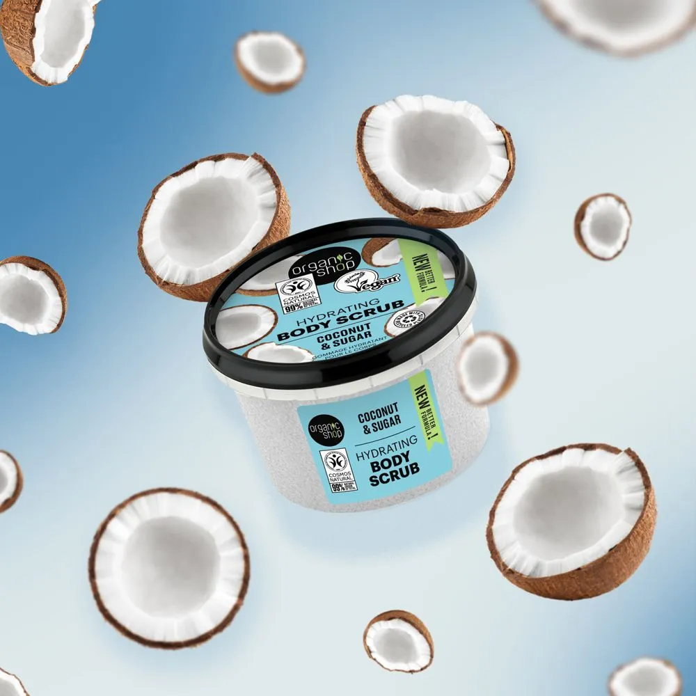 Organic Shop Body Scrub Hydrating Coconut