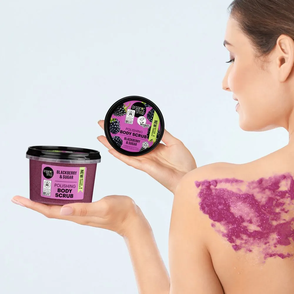 [ARCHIVADO] Organic Shop Body Scrub Polishing Blackberry