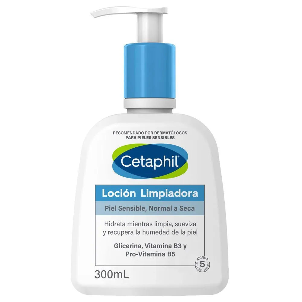 [ARCHIVADO] Cetaphil Loción Limpiadora Piel Seca Y Sensible X 300ml