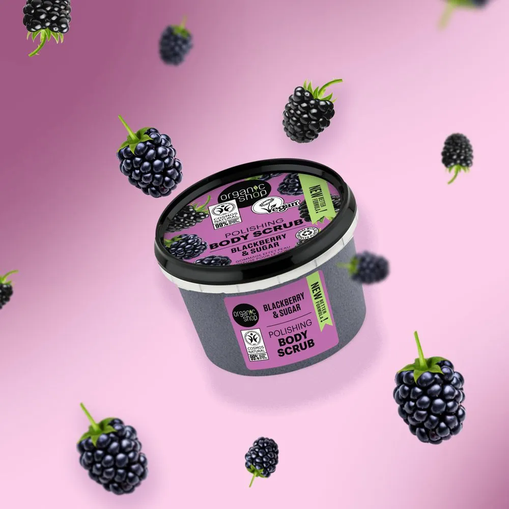 [ARCHIVADO] Organic Shop Body Scrub Polishing Blackberry