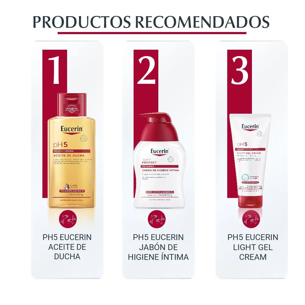Eucerin Aceite De Ducha Ph5 Piel Seca Y Sensible