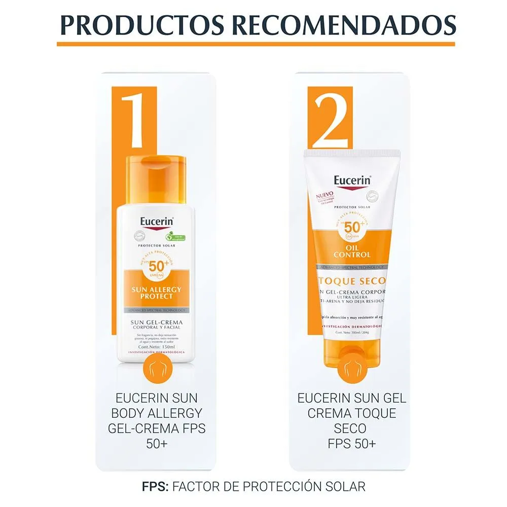 Eucerin Sensitive Protect Protector Solar Facial Fps 50+ Vto 9-26