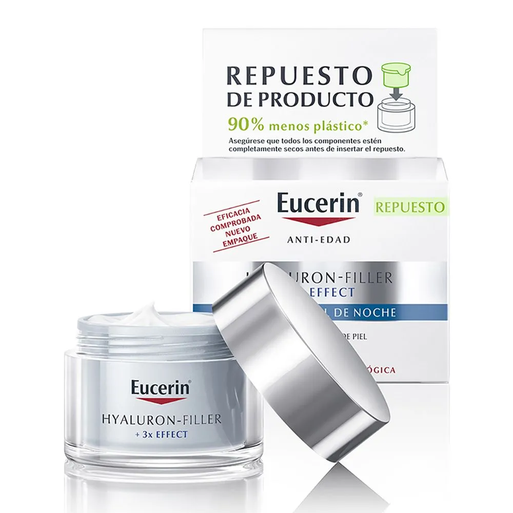 Eucerin Hyaluron Filler 3x Effect Repuesto Crema De Noche