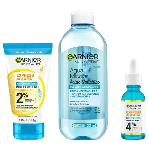 Garnier Skin Active Rutina Facial Anti Imperfecciones